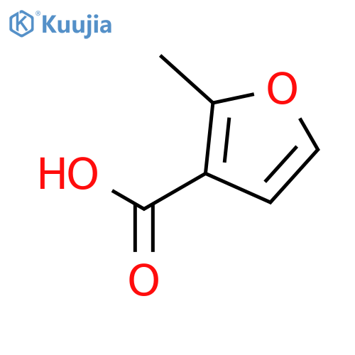 2-Methylfuran-3-carboxylic acid structure