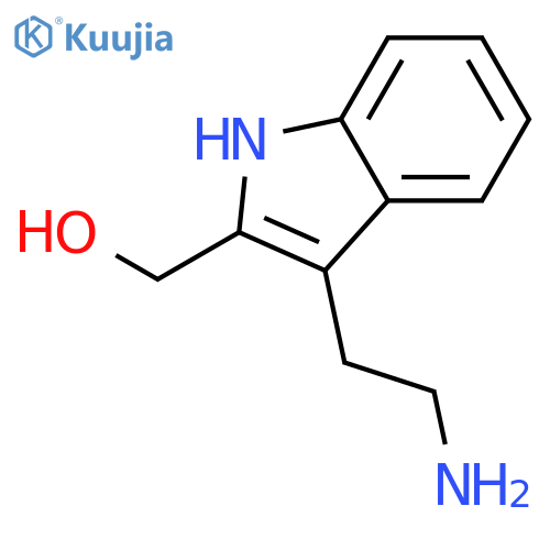 1H-Indole-2-methanol, 3-(2-aminoethyl)- structure