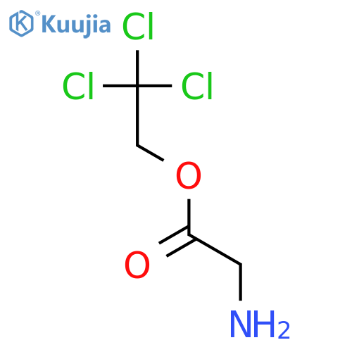 GLYCINE, 2,2,2-TRICHLOROETHYL ESTER structure