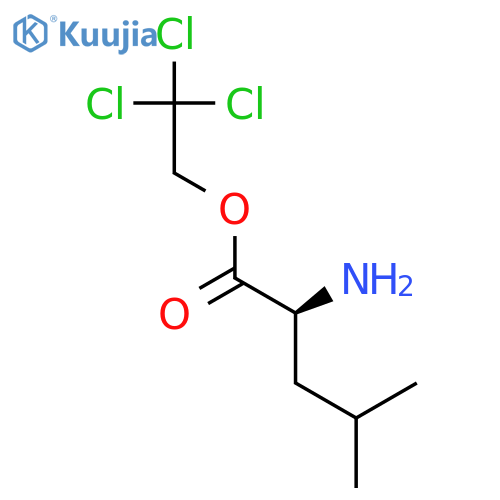 L-Leucine, 2,2,2-trichloroethyl ester structure