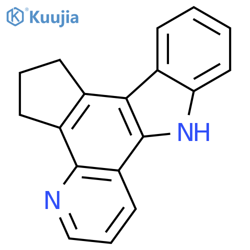 3,4-Cyclopentenopyrido3,2-acarbazole structure