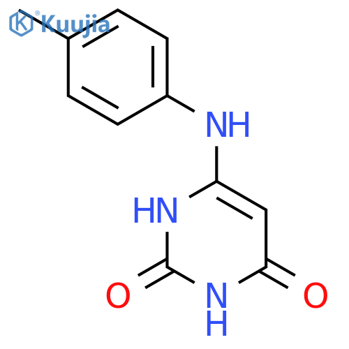 6-(4-methylanilino)-1h-pyrimidine-2,4-dione structure
