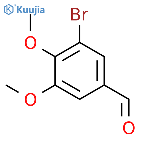 3-Bromo-4,5-dimethoxybenzaldehyde structure