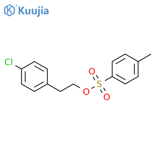 2-(4-chlorophenyl)ethyl 4-methylbenzenesulfonate structure