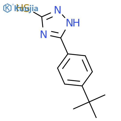 3-(4-tert-Butylphenyl)-1H-1,2,4-triazole-5-thiol structure