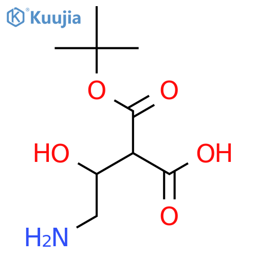 Boc-4-amino-3-hydroxybutanoic Acid structure