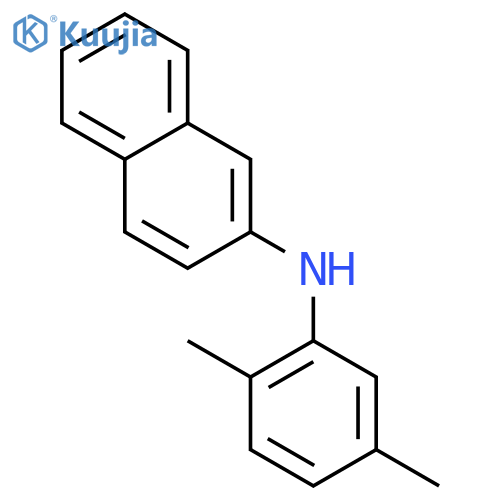 2-Naphthalenamine,N-(2,5-dimethylphenyl)- structure