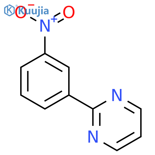 2-(3-Nitrophenyl)pyrimidine structure