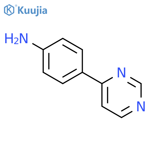 4-(4-aminophenyl)pyrimidine structure