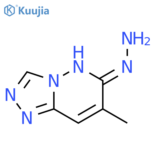 1,2,4-TRIAZOLO[4,3-B]PYRIDAZIN-6(5H)-ONE, 7-METHYL-, HYDRAZONE structure