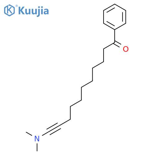 11-(dimethylamino)-1-phenylundec-10-yn-1-one structure