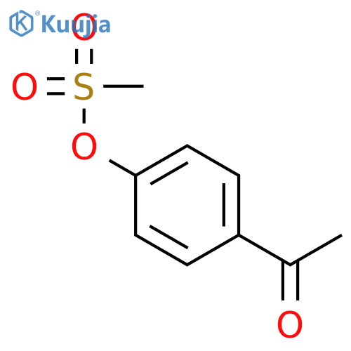 Ethanone,1-[4-[(methylsulfonyl)oxy]phenyl]- structure