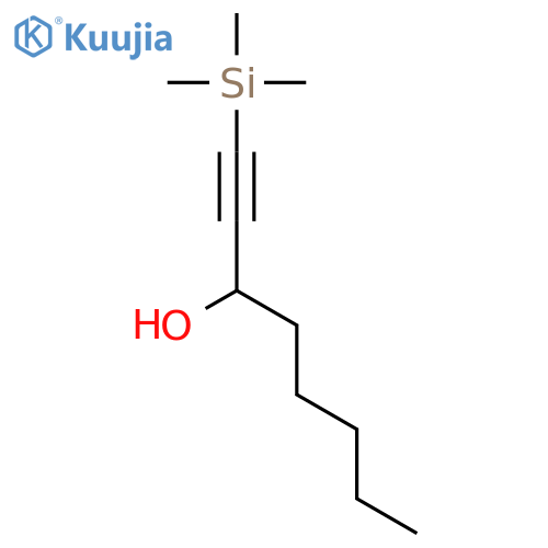 1-Octyn-3-ol, 1-(trimethylsilyl)- structure