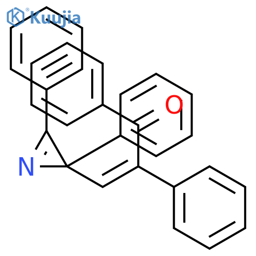 2-Propen-1-one, 3-(2,3-diphenyl-2H-azirin-2-yl)-1,2-diphenyl-, (Z)- structure