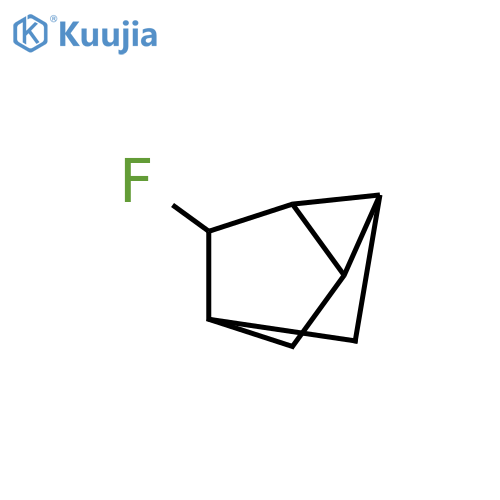 TRICYCLO[2.2.1.02,6]HEPTANE, 3-FLUORO- structure