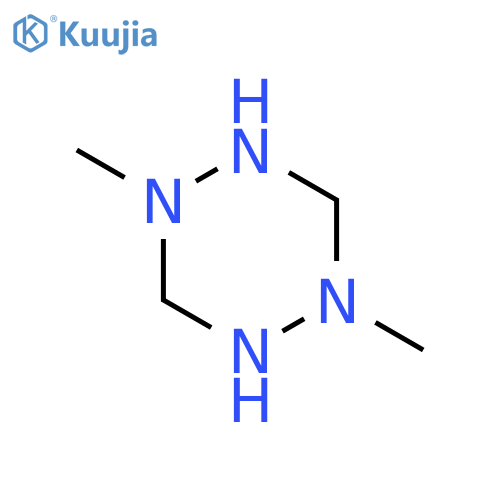 1,2,4,5-TETRAZINE, HEXAHYDRO-1,4-DIMETHYL- structure