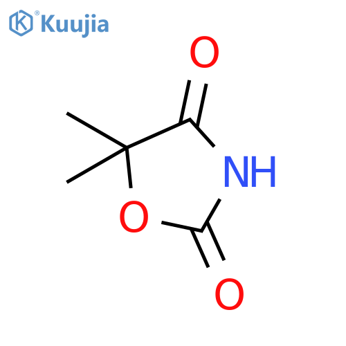 5,5-dimethyl-1,3-oxazolidine-2,4-dione structure
