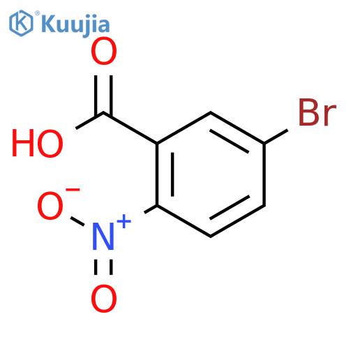 5-Bromo-2-nitrobenzoic acid structure