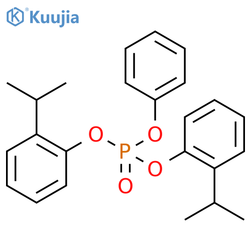 Bis(2-isopropylphenyl) Phenyl Phosphate structure