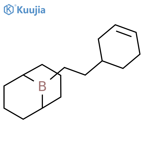 9-Borabicyclo[3.3.1]nonane, 9-[2-(3-cyclohexen-1-yl)ethyl]- structure