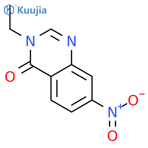 4(3H)-Quinazolinone,3-ethyl-7-nitro-(9CI) structure