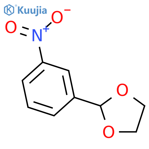2-(3-Nitrophenyl)-1,3-dioxolane structure