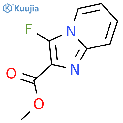 methyl 3-fluoroimidazo1,2-apyridine-2-carboxylate structure