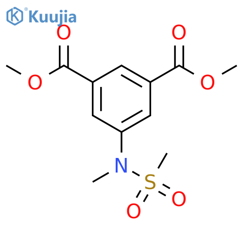 Dimethyl 5-(N-methylmethylsulfonamido)isophthalate structure