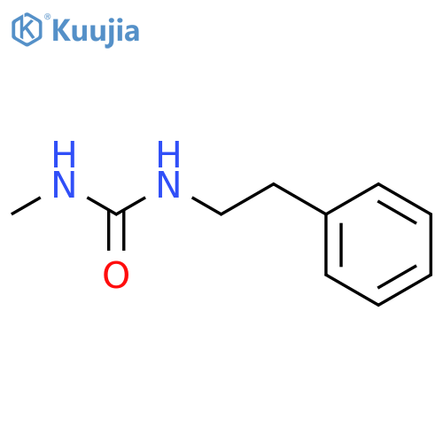 urea, 1-methyl-3-(2-phenylethyl)- structure