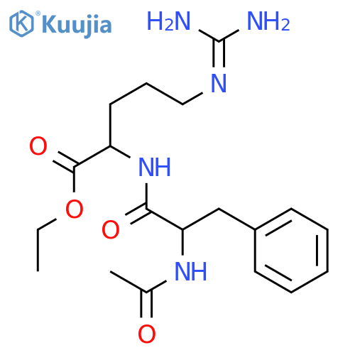 L-Arginine,N-acetyl-L-phenylalanyl-, ethyl ester (9CI) structure