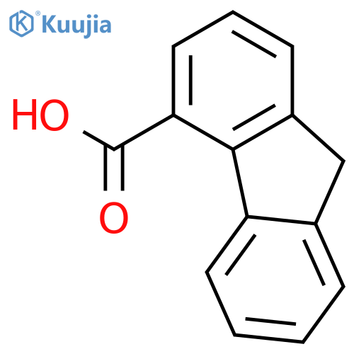 9H-fluorene-4-carboxylic acid structure