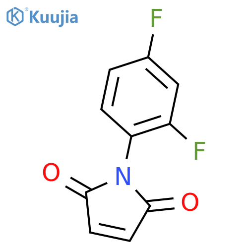1-(2,4-Difluorophenyl)-2,5-dihydro-1H-pyrrole-2,5-dione structure