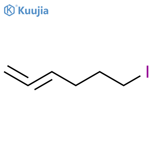 1,2-Hexadiene, 6-iodo- structure