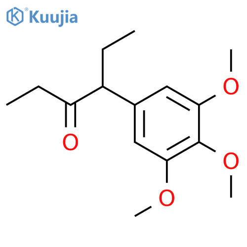 3-Hexanone,4-(3,4,5-trimethoxyphenyl)- structure