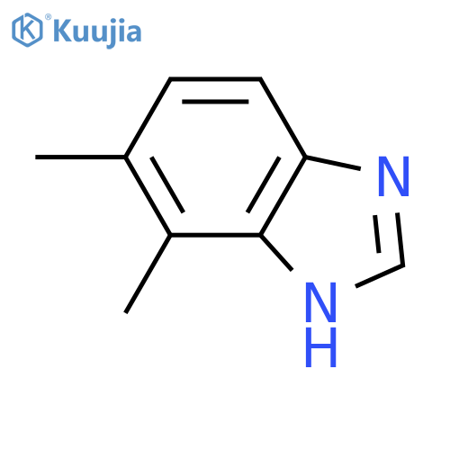 4,5-dimethyl-1H-benzimidazole structure