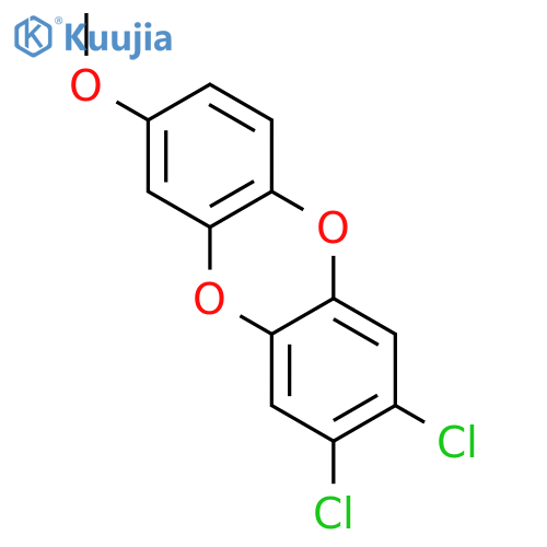Dibenzo[b,e][1,4]dioxin,2,3-dichloro-7-methoxy- structure