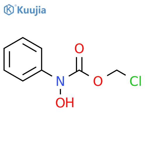 Carbamic acid, hydroxyphenyl-, chloromethyl ester structure