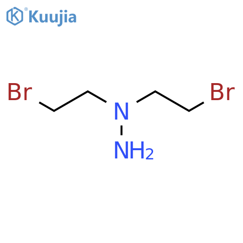 Hydrazine,1,1-bis(2-bromoethyl)- structure