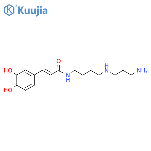 N1-Caffeoylspermidine structure
