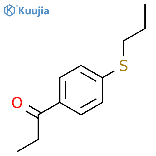 1-PROPANONE, 1-[4-(PROPYLTHIO)PHENYL]- structure