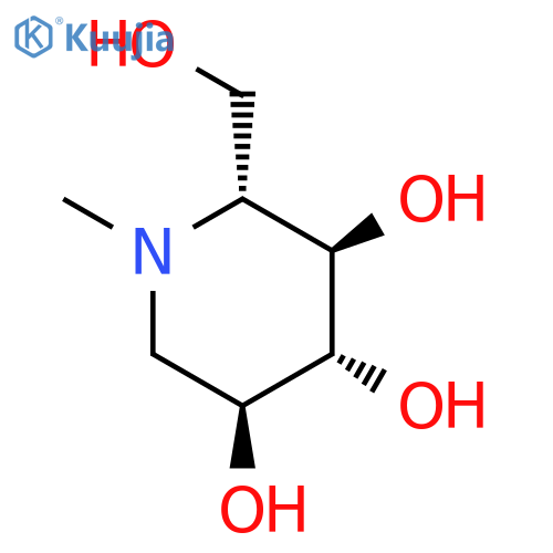 N-Methyldeoxynojirimycin structure