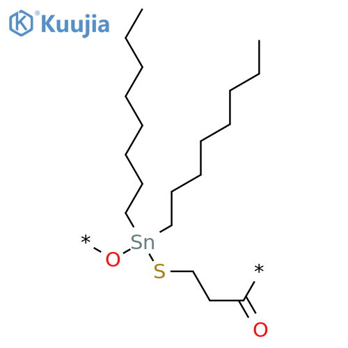 POLY[OXY(DIOCTYLSTANNYLENE)THIO(3-OXO-1,3-PROPANEDIYL)] structure