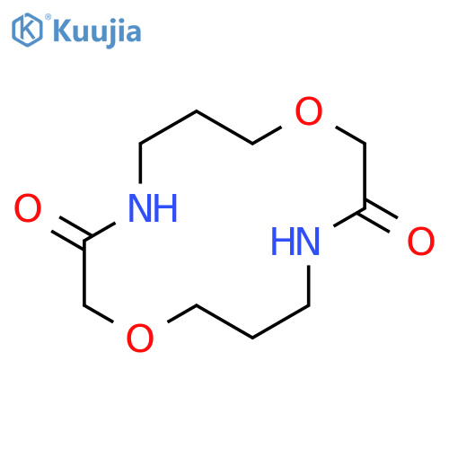 1,8-DIOXA-4,11-DIAZACYCLOTETRADECANE-3,10-DIONE structure