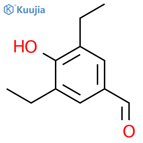 3,5-Diethyl-4-hydroxybenzaldehyde structure