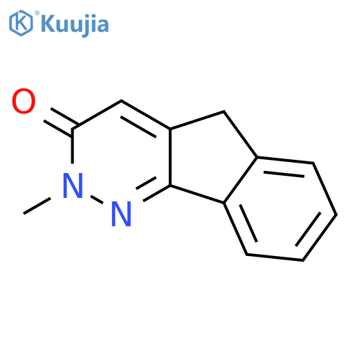 3H-Indeno[1,2-c]pyridazin-3-one,2,5-dihydro-2-methyl- structure