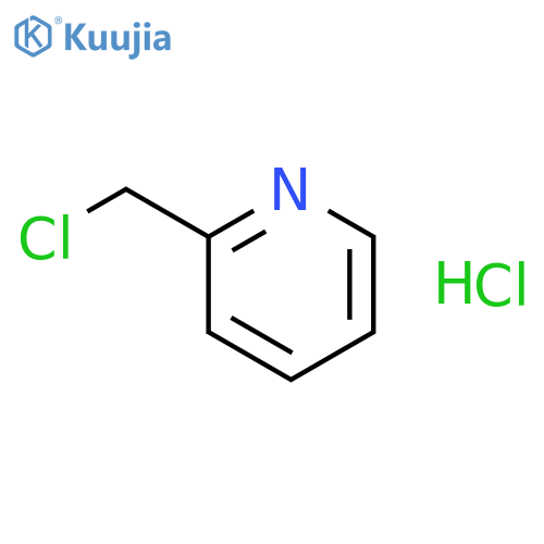 2-(chloromethyl)pyridine;hydrochloride structure