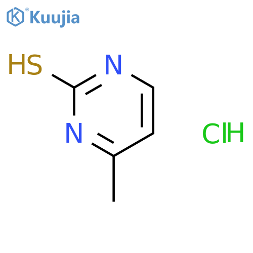 4-Methylpyrimidine-2(1H)-thione Hydrochloride structure