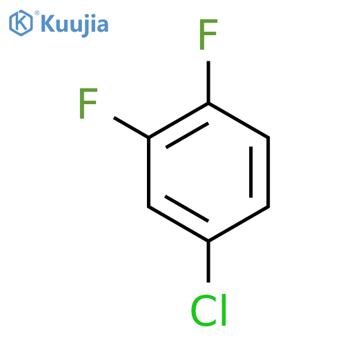 1-Chloro-3,4-difluorobenzene structure