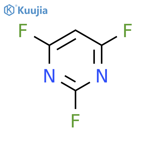 2,4,6-Trifluoropyrimidine structure