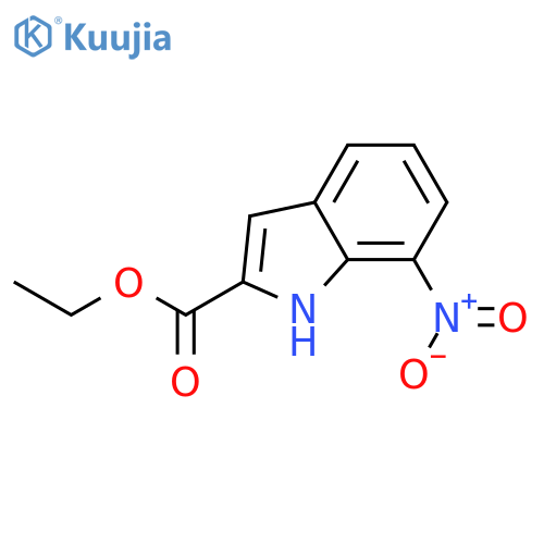 Ethyl 7-nitro-1H-indole-2-carboxylate structure